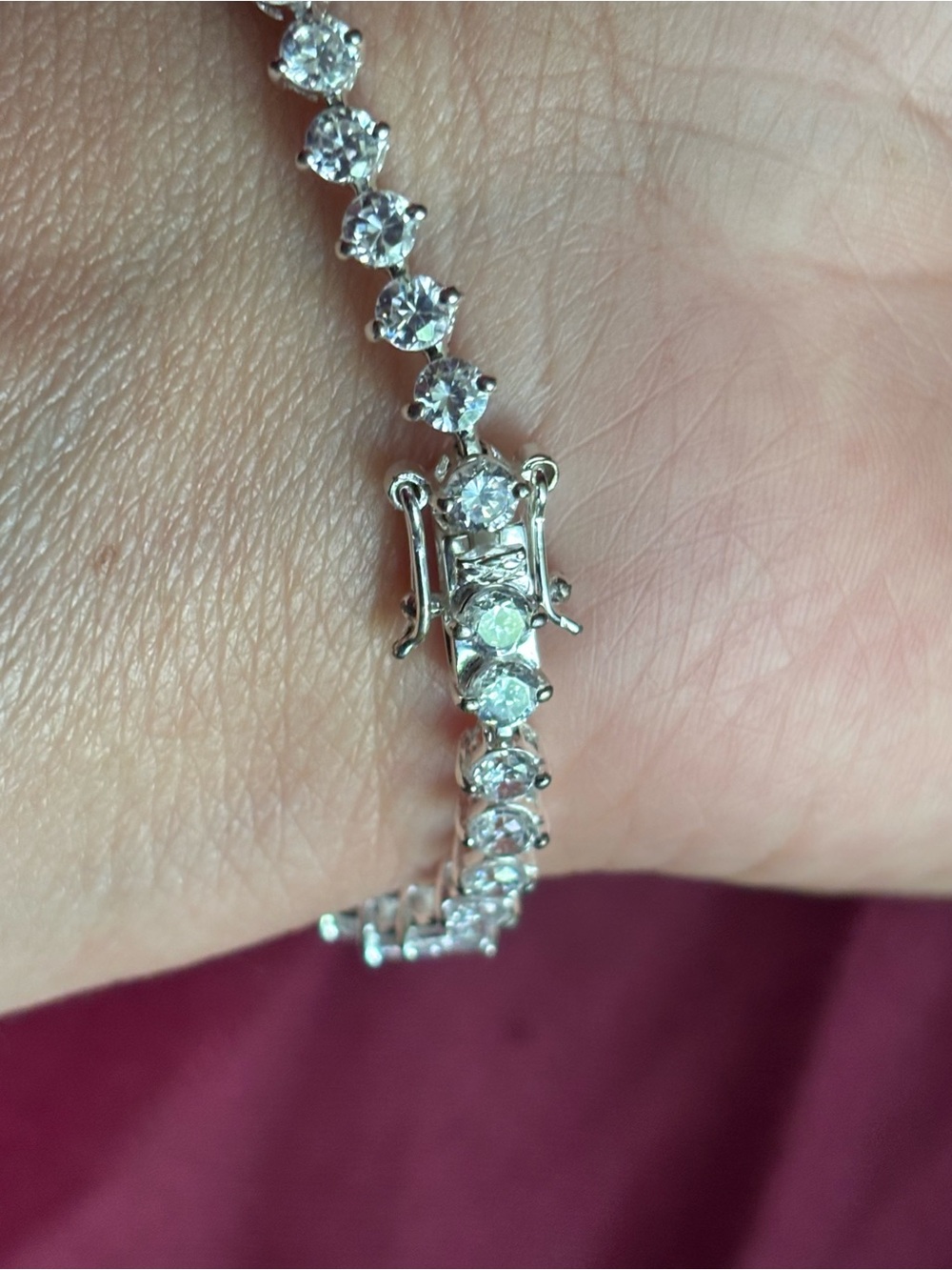 🔥FINALPRICE🔥Sterling.925.RJ.GrazianoCZ.bracelet - Picture 15 of 15